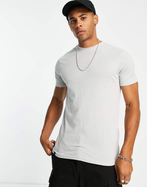 Le Breve Baseball Button Up T-Shirt in White - ASOS Outlet