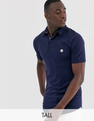 slim fit tall polo shirts