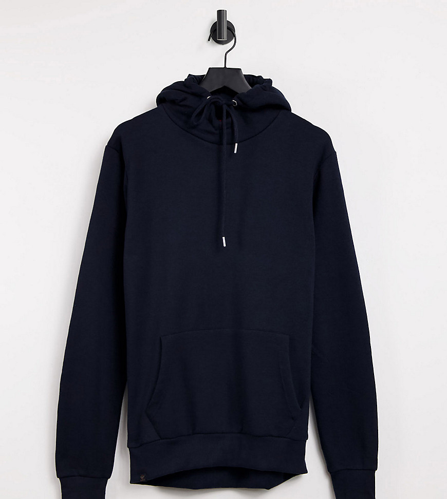 Le Breve Tall two-piece overhead hoodie in navy