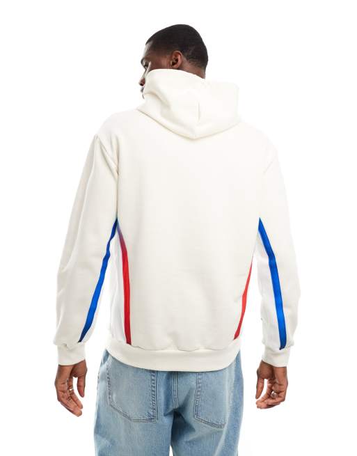 Le Coq Sportif Equipe De France Paris 2024 Olympics hoodie in ecru ASOS