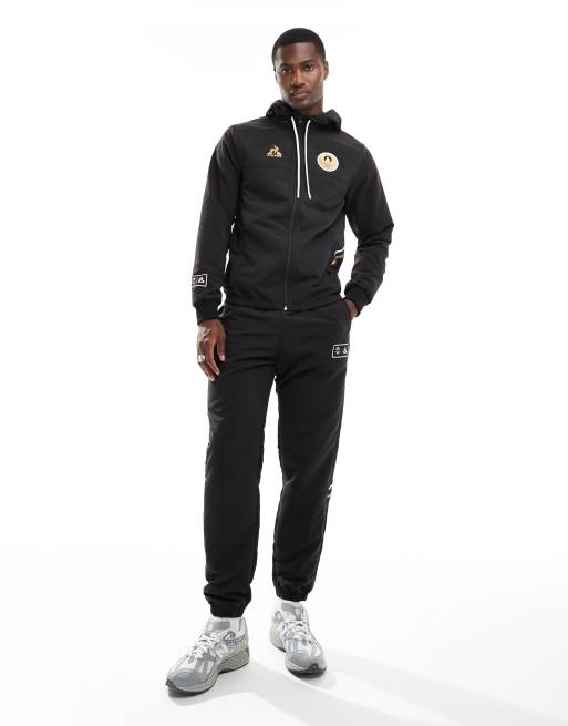 Le Coq Sportif - Paris 2024 Olympics - Sort hættetrøje