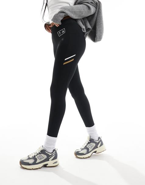 Le Coq Sportif – Paris 2024 Olympics – Sport-Leggings in Schwarz - view 1
