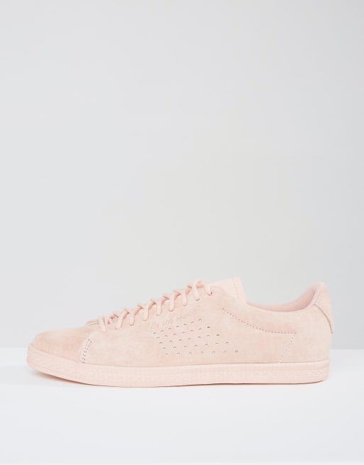 in de tussentijd perspectief stoel Le Coq Sportif Pink Nubuck Charline Sneakers | ASOS