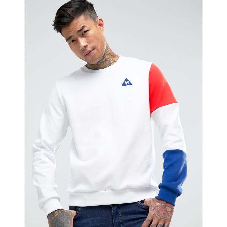 Tee shirt tricolore clearance le coq sportif