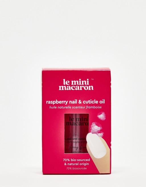 Le Mini Macaron – Berry Bisous – Nagel- und Nagelhautöl mit Himbeeraroma, 3 von 4