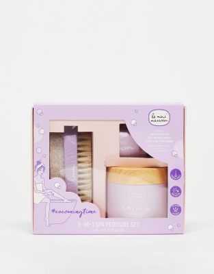 Cocooning Time 3-in-1 Spa Pedicure Set-No color