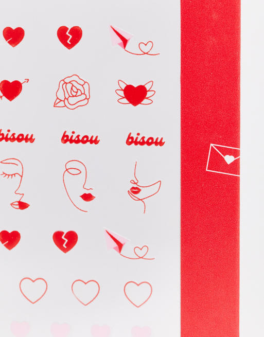 Le Mini Macaron - Forever Mon Amour - Petits autocollants pour ongles , 4 de 4