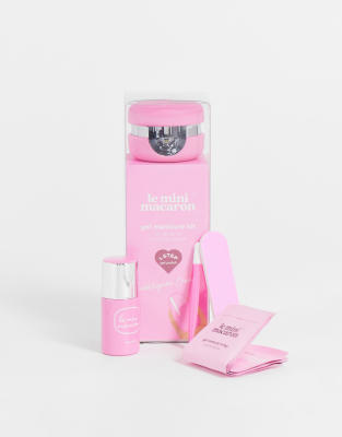 Le Mini Macaron Le Mini Macaron Gel Manicure Kit Bubblegum Crush-Pink