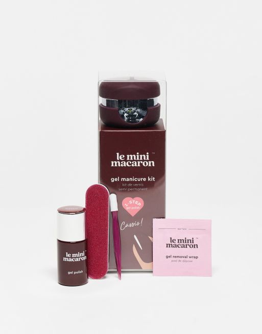 Le Mini Macaron Gel Manicure Kit Cassis