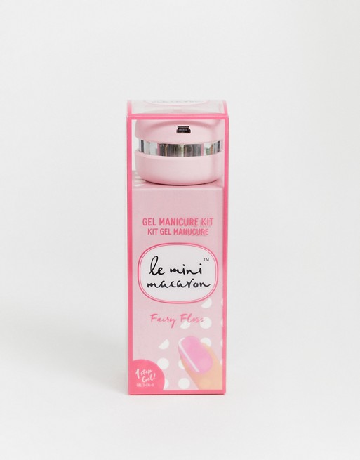 Le Mini Macaron Gel Manicure Kit - Fairy Floss
