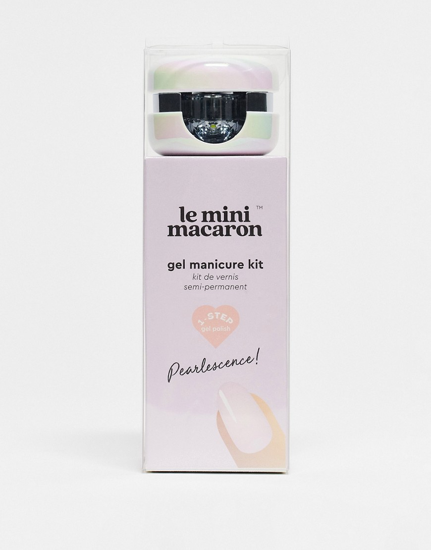 Le Mini Macaron Gel Manicure Kit Pearlescence-Pink