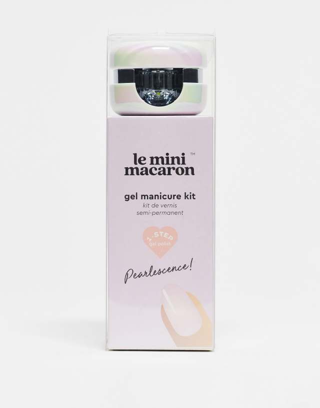 Le Mini Macaron Gel Manicure Kit Pearlescence