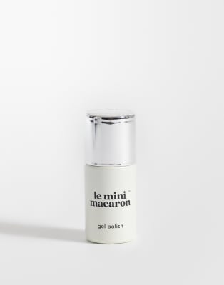 Le Mini Macaron Gel Polish - Claire De Lune-white