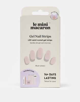 Le Mini Macaron - Gel-Streifen - Blush-Rosa