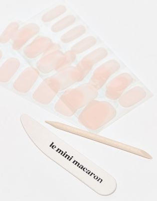 Le Mini Macaron Gel Strips - Blush-pink