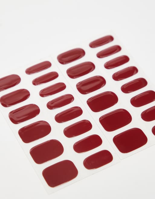 Le Mini Macaron Gel Strips - Rouge Dahlia, 2 of 4