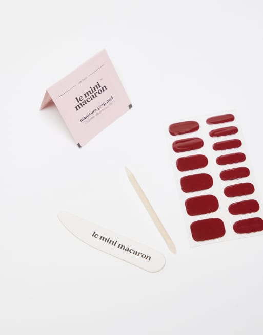 Le Mini Macaron Gel Strips - Rouge Dahlia, 3 of 4