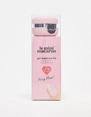 Le Mini Macaron Gel Manicure Kit - Fairy Floss - ASOS Price Checker