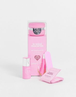 Le Mini Macaron Gel Manicure Kit Bubblegum Crush - ASOS Price Checker