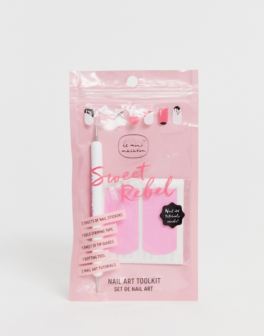 Le Mini Macaron - Kit per nail art - Sweet Rebel-Nessun colore