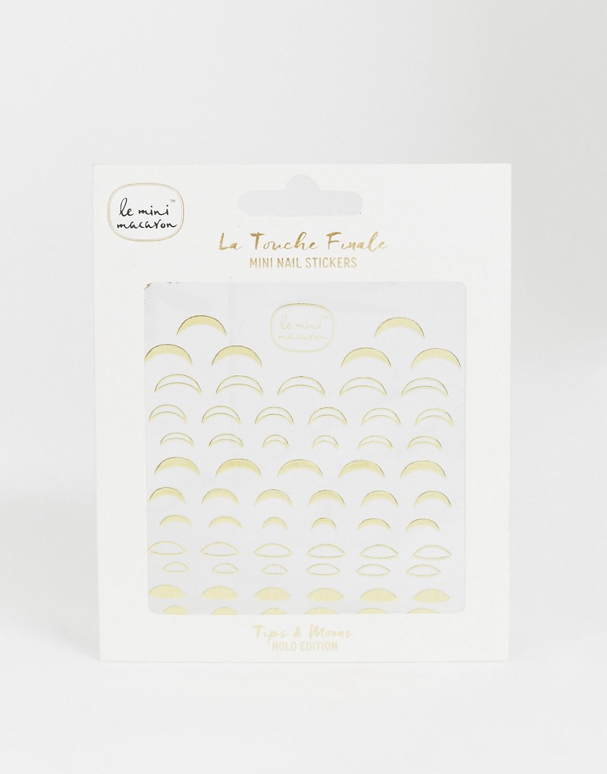Le Mini Macaron - La Touche Finale - Mini stickers voor de nagels - tips en manen-Zonder kleur