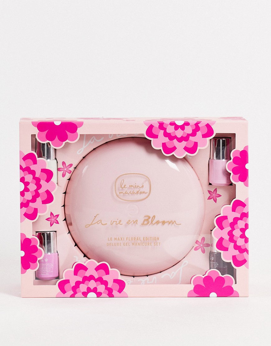 Le Mini Macaron 'La Vie En Bloom' Maxi Gel Manicure Kit-Multi