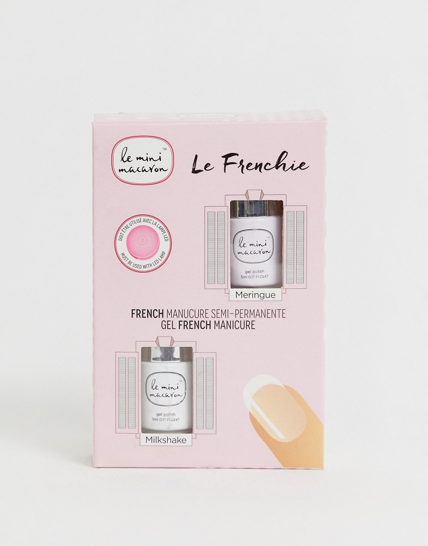 Le Mini Macaron - Le Frenchie French - Manicureset - Meringue and Milkshake-Multi