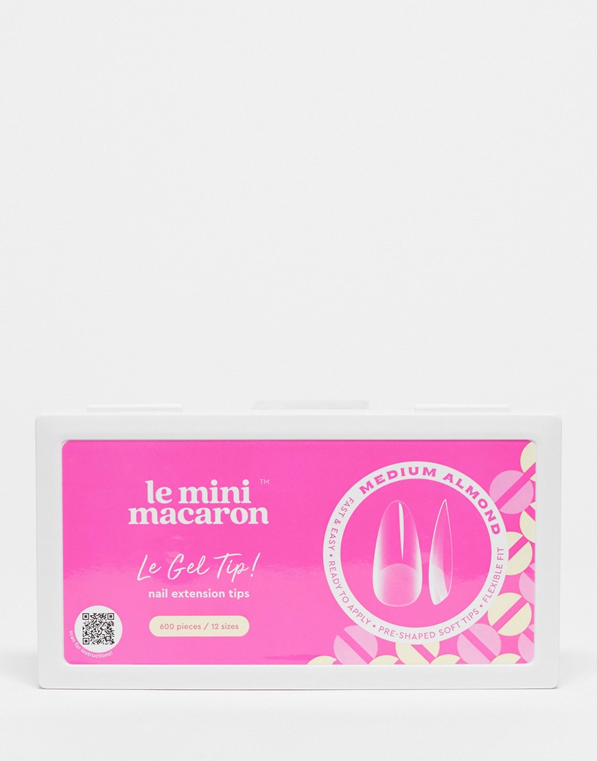 Le Mini Macaron "Le Gel tip! " Nail Extension Tips-No colour