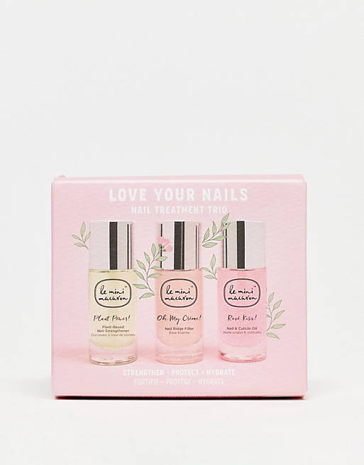 Le Mini Macaron 'Love your nails' Nail Treatment Trio