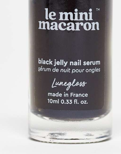 Le Mini Macaron Lunegloss Black Jelly Nail Serum, 2 of 4