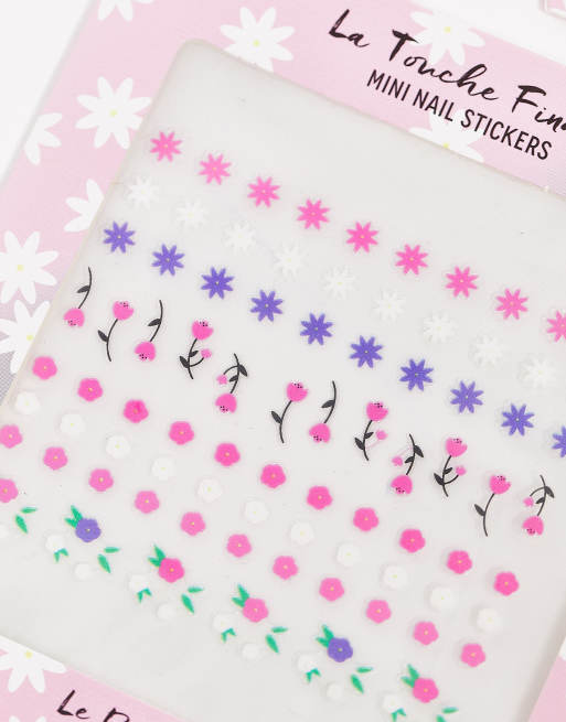 Le Mini Macaron Mini Nail Stickers - Le Petit Jardin Floral Edition, 4 of 4
