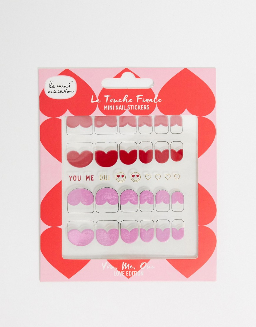 Le Mini Macaron - Mini Nail Stickers - You Me Oui-Multi