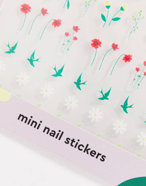 Le Mini Macaron – Mini naklejki na paznokcie – Wildflowers, 2 z 4