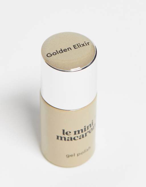 Le Mini Macaron - Nagellak in kleur 'Golden Elixir', 3 van 4