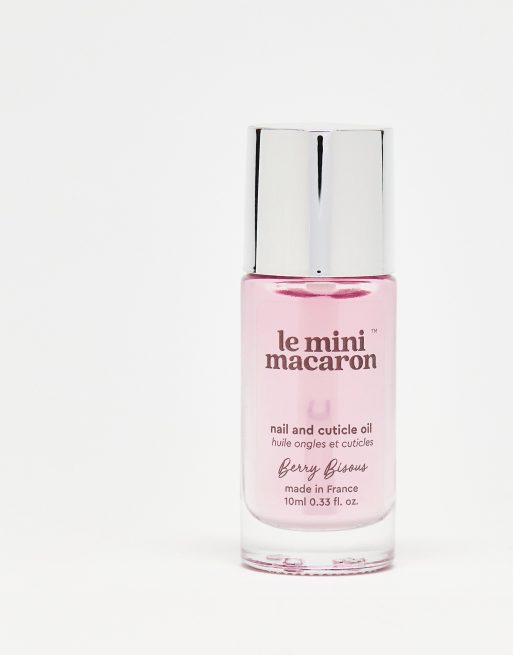 Le Mini Macaron - Olio per unghie e cuticole al lampone - Berry Bisous, 2 di 4