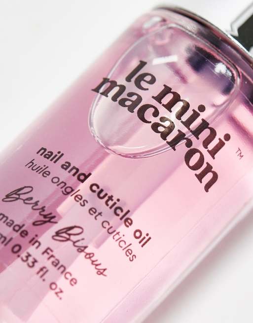 Le Mini Macaron - Olio per unghie e cuticole al lampone - Berry Bisous, 4 di 4