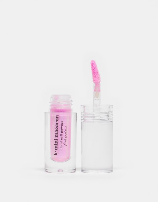 Le Mini Macaron - Poudre liquide pour les ongles - Pink Euphoria, 3 de 4
