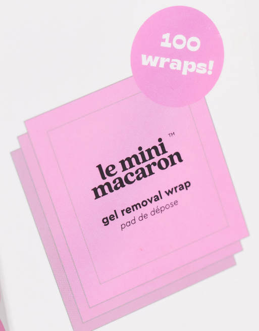 Le Mini Macaron Pre Soaked Gel Remover Wipes x100, 3 of 4