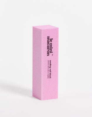 Le Mini Macaron Sanding Nail Block Pink - ASOS Price Checker