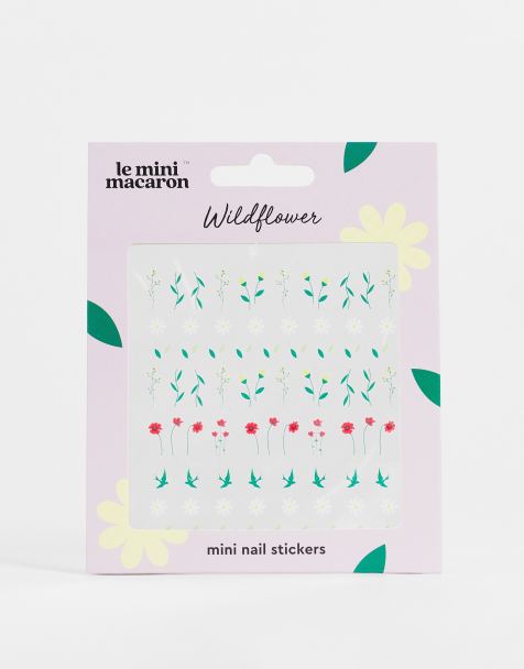 Le Mini Macaron - "Wildflowers" - Mini Nagelstickers - view 1