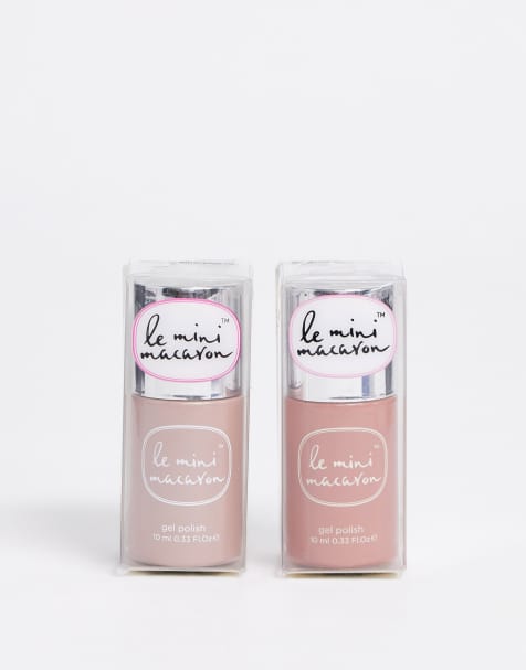 Le Mini Macaron X ASOS EXCLUSIVE Gel Nail Polish Duo - Spiced Chai + Rose Buttercream SAVE 20%
