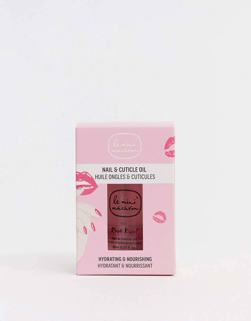 Le Mini Macaron X ASOS EXCLUSIVE - Rosé Kiss nagel- en nagelriemolie-Zonder kleur