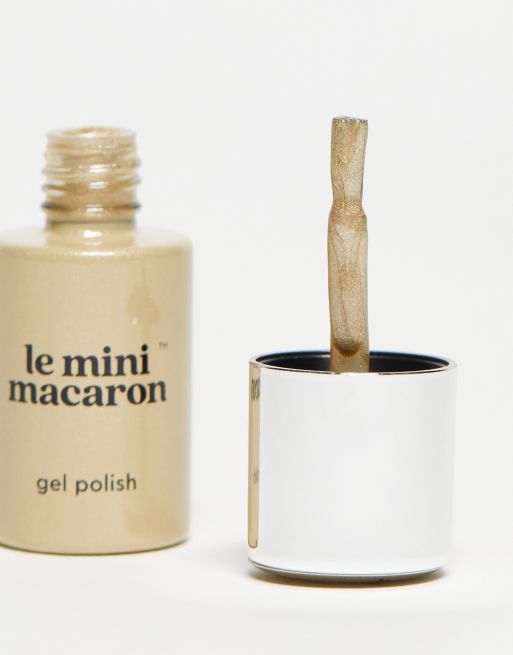 Le Mini Macaron – Żelowy lakier do paznokci – Golden Elixir, 4 z 4