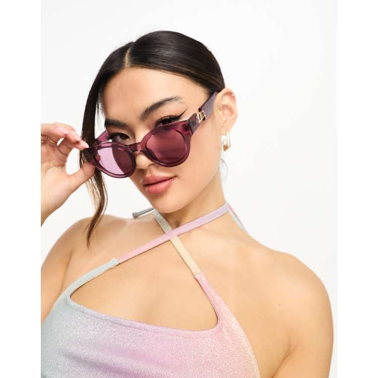 Naked Wire cat-eye acetate sunglasses