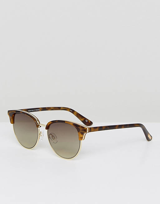 Le Specs – Deja Vu – Retro-Sonnenbrille in Schildpatt