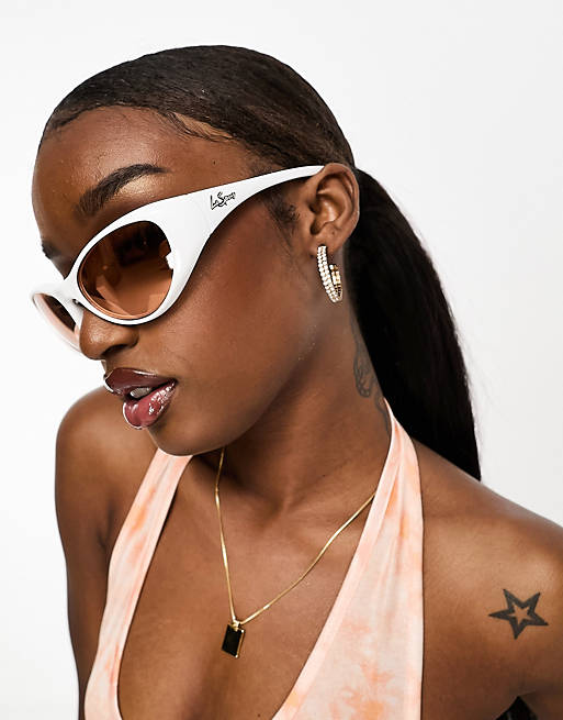 chanel sunglasses with writing on top
