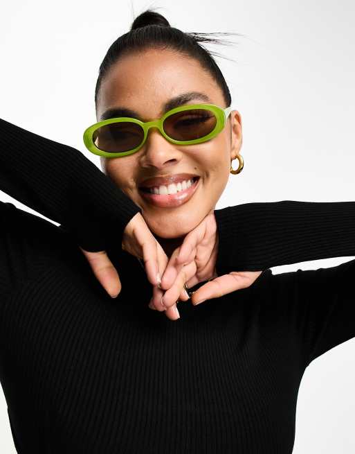 Le Specs – Limited Edition Outta Love – Zielone okulary przeciwsłoneczne, 4 z 4