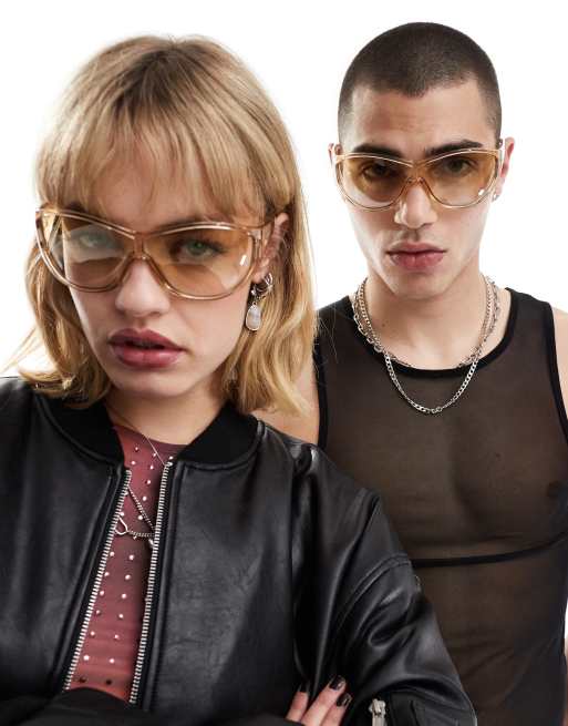 Le Specs – Polarity – Ljusbruna solglasögon, 3 av 4