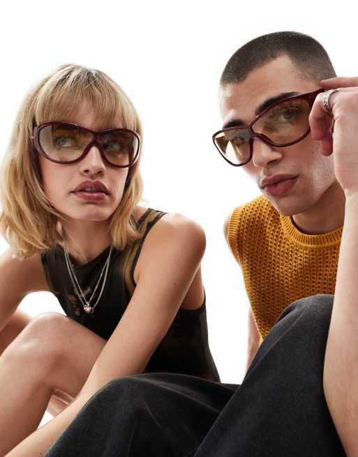Le Specs - Polarity Racer - Occhiali da sole color bordeaux