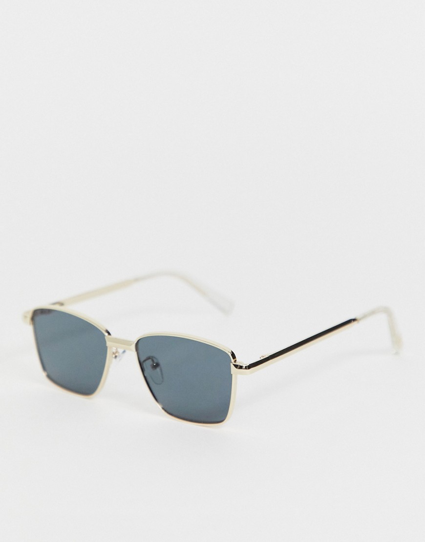 Le Specs - Superstar - Vierkante bril in blauw